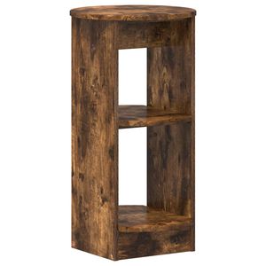 vidaXL Sidokabinett R&ouml;kt Ek 40 x 40 x 75 cm Konstruerat tr&auml;