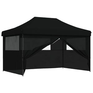 vidaXL Partyt&auml;lt 292 x 440 x 315 cm Svart Oxford Tyg