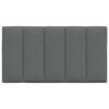 vidaXL Headboard Cushion "Hanko" Dark Grey 90 cm Fabric