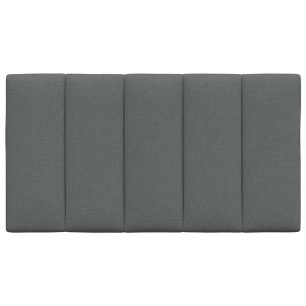 vidaXL Headboard Cushion "Hanko" Dark Grey 90 cm Fabric