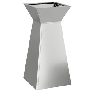 vidaXL Pelarkrukor Silver 35 x 35 x 73 cm