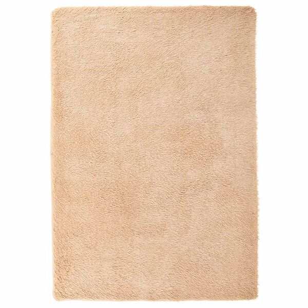 vidaXL Ryamatta med l&aring;ng lugg NAVARRA beige 160x230 cm polyester