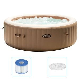 Intex Bubbelpool rund PureSpa 216x71 cm 6 personer
