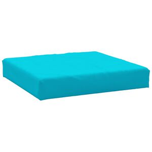 vidaXL Palldyna turkos 60x60x8 cm oxfordtyg
