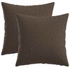 vidaXL Kasta Kudde 2 st HEERLEN Taupe 40 x 40 cm Tyg