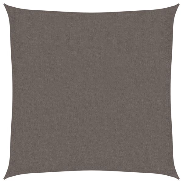 vidaXL Solsegel 160 g/m² antracit 3x3 m HDPE