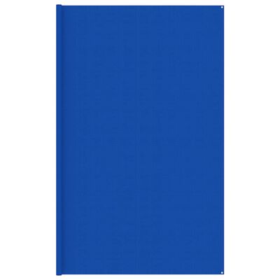 vidaXL Tältmatta 400x600 cm blå HDPE