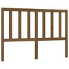 vidaXL S&auml;nggavel honungsbrun 156x4x100 cm massiv furu