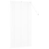 vidaXL Persienner med gardiner Vit 175 x 85 cm Aluminium