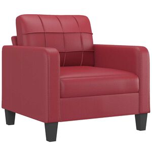 vidaXL F&aring;t&ouml;lj vinr&ouml;d 60 cm Konstl&auml;der