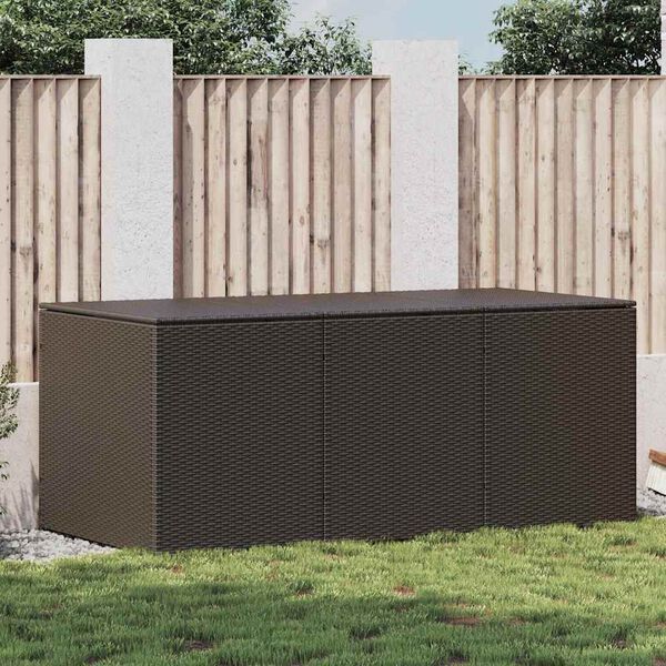 vidaXL Dynbox konstrotting 180x90x70 cm brun