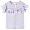 T-shirt f&ouml;r barn lila 140