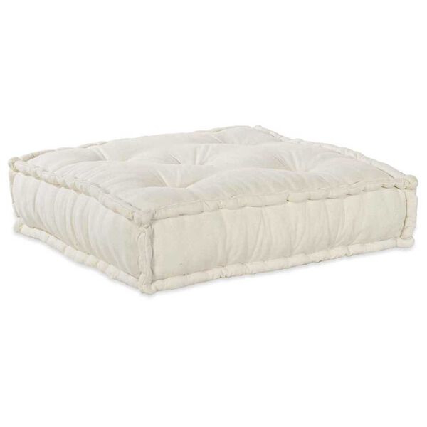 vidaXL Modul&auml;r soffa 2 pcs Kr&auml;m 140 x 70 x 36 cm tyg