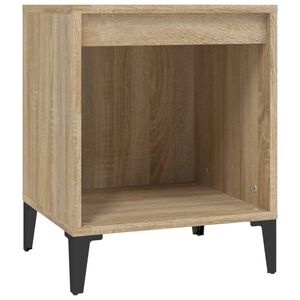 vidaXL S&auml;ngbord sonoma-ek 40x35x50 cm