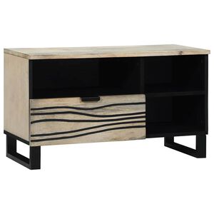 vidaXL TV Enheter 80 x 33 x 46 cm Vit Konstruerat tr&auml;