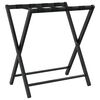 vidaXL Bagagehylla svart 68,5x38x58 cm bambu