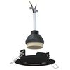 vidaXL Spotlight 6 pcs Svart 9 x 9 x 2.5 cm Metall