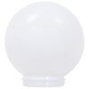 vidaXL Solcellslampor med LED 6 st sfäriska 20 cm RGB