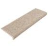 vidaXL Trappmattor 15 st 65x21x4 cm ljusbeige rektangul&auml;r kant