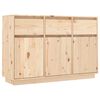 vidaXL Sk&auml;nk 111x36x75 cm massiv furu