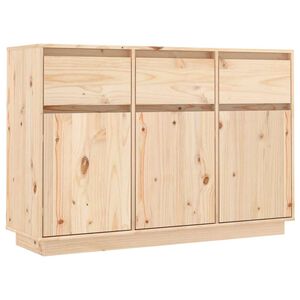vidaXL Sk&auml;nk 111x36x75 cm massiv furu