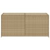 vidaXL Dynbox blandad beige 283L konstrotting
