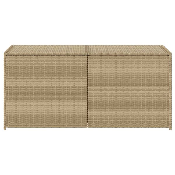 vidaXL Dynbox blandad beige 283L konstrotting