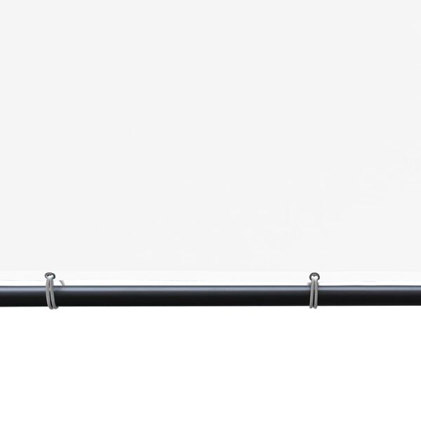 vidaXL Paviljong med tak 4x4 m vit 180 g/m²