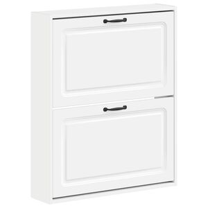 vidaXL V&auml;ggmonterad skosk&aring;p UTRECHT 71 x 17 x 86 cm Konstruerat tr&auml;