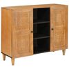 vidaXL Sideboard 90 x 33 x 75 cm Massivt mangotr&auml;