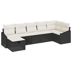 vidaXL Soffset 7 st konstrotting