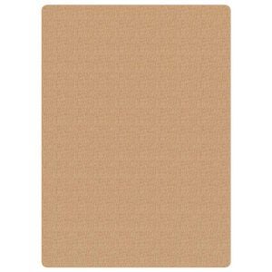 vidaXL Jutematta med latexundersida 70x130 cm naturlig