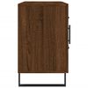 vidaXL Skänk brun ek 100x36x60 cm konstruerat trä