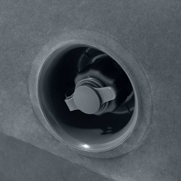 Intex Utdragbar f&aring;t&ouml;lj 203x231x66 cm m&ouml;rkgr&aring;