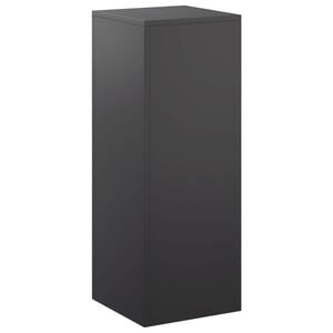 vidaXL V&auml;xtst&auml;ll Svart 30 x 30 x 80 cm St&aring;l