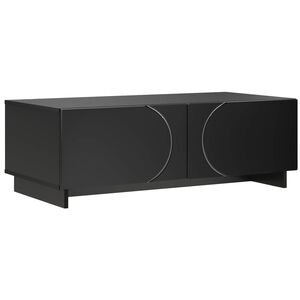 vidaXL soffbord Svart 102 x 50,5 x 35 cm Konstruerat tr&auml;