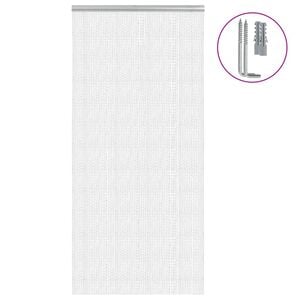 vidaXL Myggdraperi f&ouml;r d&ouml;rr 100x212 cm aluminium