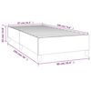 vidaXL Boxspring-s&auml;ngram svart 90x190cm tyg