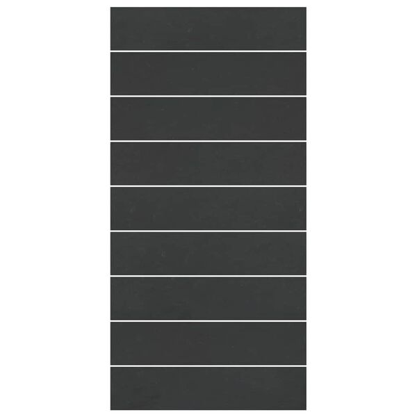 vidaXL Bottenmatta för pool Svart 999 x 500 cm Polyester geotextil