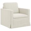 vidaXL Soffa Kr&auml;m 78 x 78 x 80 cm Sammet