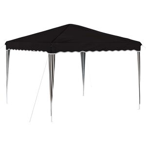 vidaXL Pop-up Partyt&auml;lt 288 x 288 x 245 cm Svart Oxford Tyg