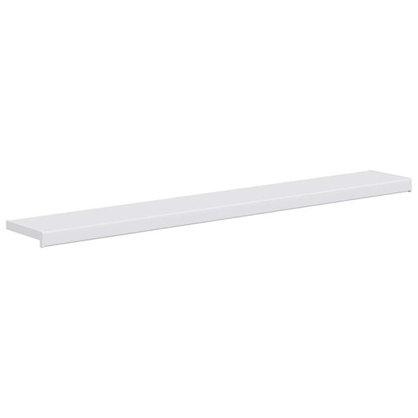 vidaXL F&ouml;nsterbr&auml;da Vit 160 x 25 x 4,5 cm PVC