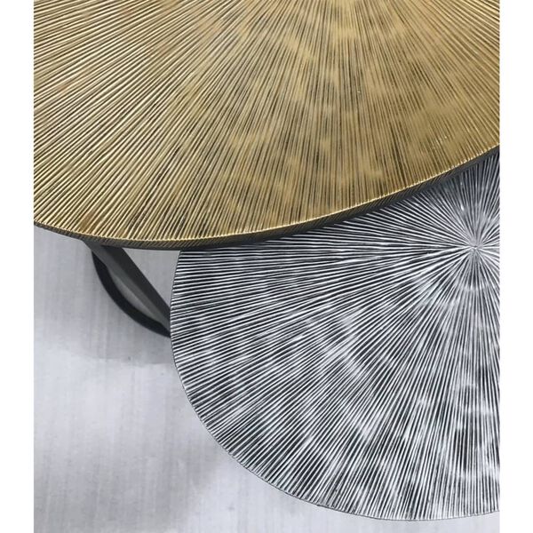 HSM Collection Soffbord set 2 delar Fletcher ovala