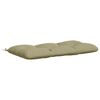 vidaXL B&auml;nk kudde VIANEN 100% Polyester Ljusgr&ouml;n 110 x 60 x 12 cm