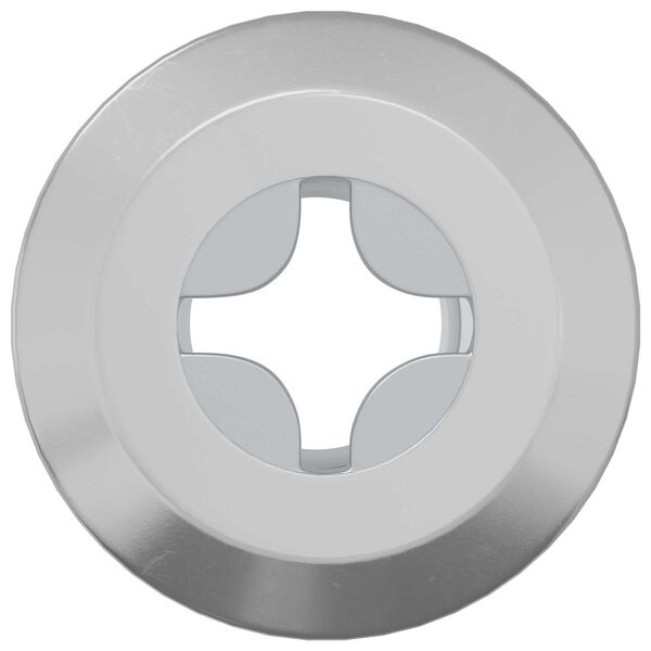 vidaXL L&aring;smutter 2 pcs Nickel M6 x 25 mm St&aring;l