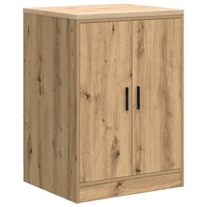 vidaXL F&ouml;rvaringssk&aring;p f&ouml;r garage hantverksm&auml;ssig ek 60x51x85 cm