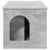 vidaXL Katt hus Betong 85 x 55 x 50 cm Konstruerat tr&auml;
