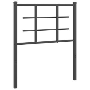 vidaXL Ers&auml;ttningsgavel metall svart 75 cm