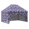 vidaXL Pop-up Gazebo med 4 Sidov&auml;ggar 2,9 x 4,3 m Bl&aring; Kamouflage