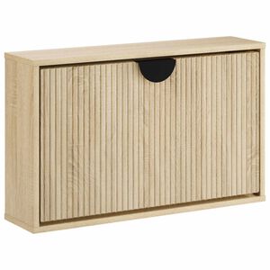 vidaXL Skosk&aring;p VENRAY 70 x 17 x 43 cm Konstruerat tr&auml; Sonoma-ek